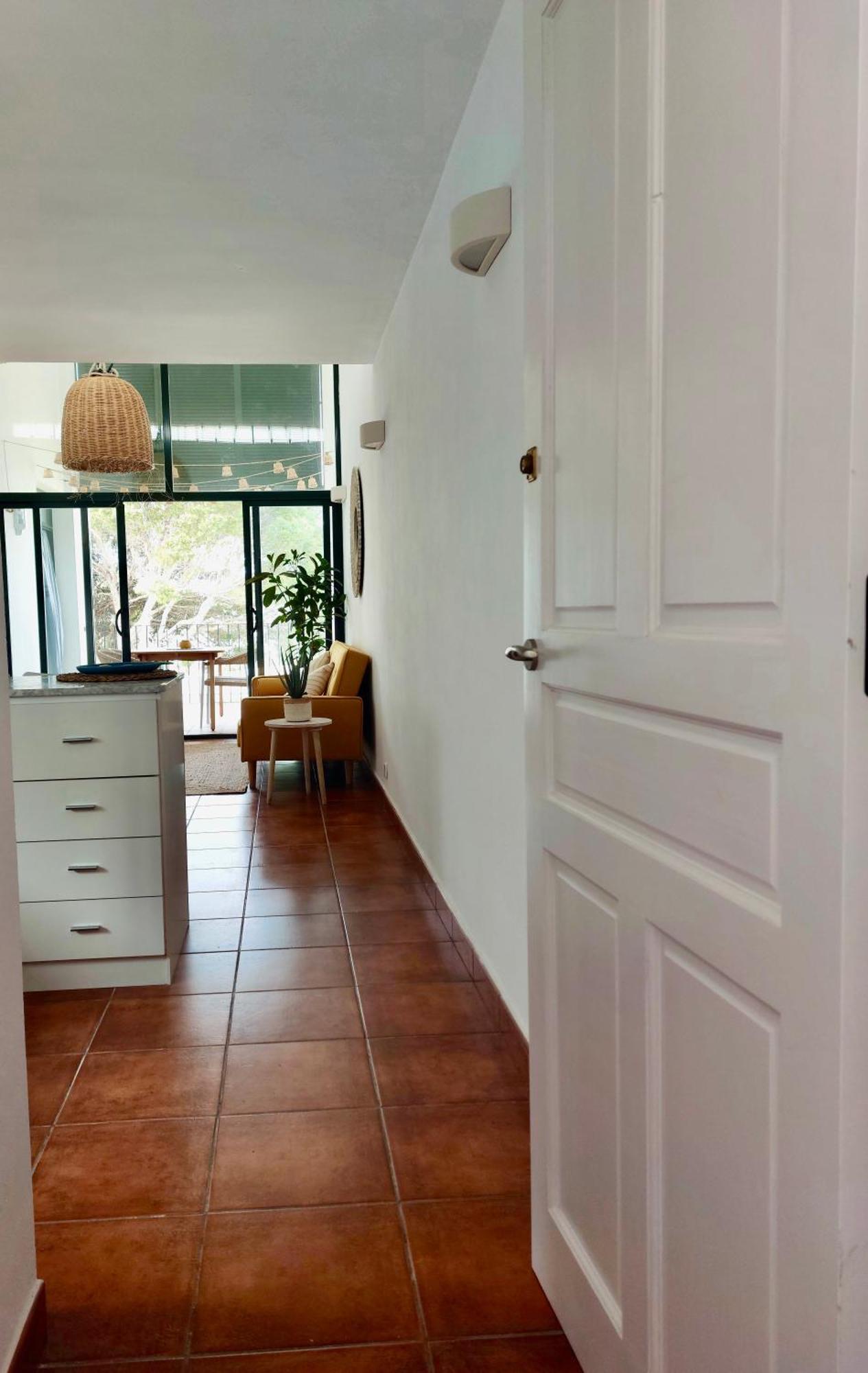 Casa Tortuga Con Piscina Com Apartment Cala' en Bosch Bagian luar foto