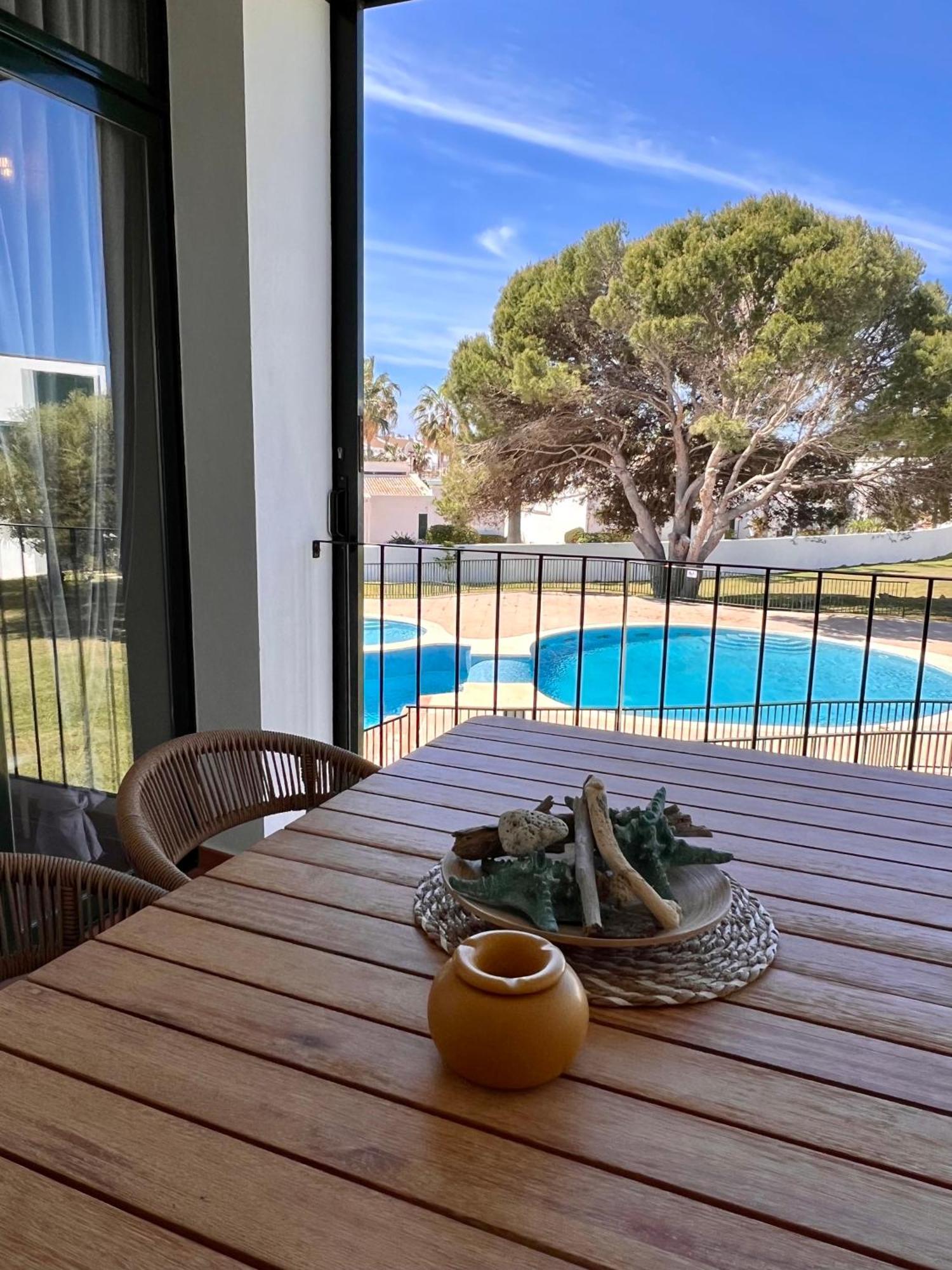 Casa Tortuga Con Piscina Com Apartment Cala' en Bosch Bagian luar foto
